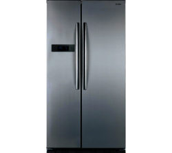INDESIT  SBSAA530SD American Style Fridge Freezer - Silver